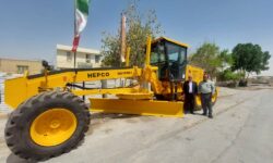 افزایش توان خدمات‌رسانی شهرداری کوشکنار با اضافه شدن یک دستگاه گریدر به ناوگان ماشین‌آلات