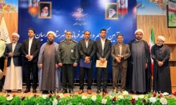 آیین تکریم و معارفه سرپرست فرمانداری پارسیان برگزار شد