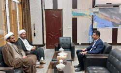 امام جمعه پارسیان با فرماندار جدید دیدار کرد: توسعه شهرستان در سایه وحدت و همکاری