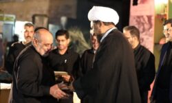 برگزاری یادواره شهدای محله سنگی شهرستان رودان