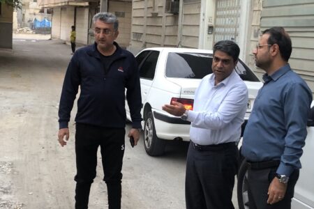 بازدید سرزده سرپرست معاونت عمرانی استانداری هرمزگان از منطقه سه شهرداری بندرعباس