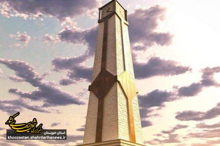 احیای نماد زمان در قلب اهواز: بازسازی میدان ساعت امانیه آغاز شد
