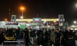 موج بازگشت زائران اربعین حسینی از مرزهای خوزستان