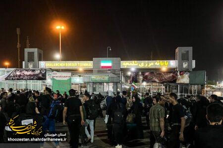 موج بازگشت زائران اربعین حسینی از مرزهای خوزستان
