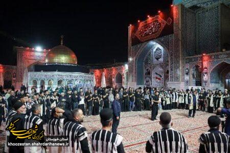 عزاداری سنتی بختیاری‌ها در حرم مطهر رضوی برگزار می‌شود